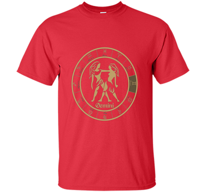 Gemini T-Shirt shirt Red