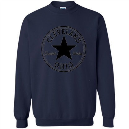 Cleveland Ohio T-shirt United States T-shirt Navy