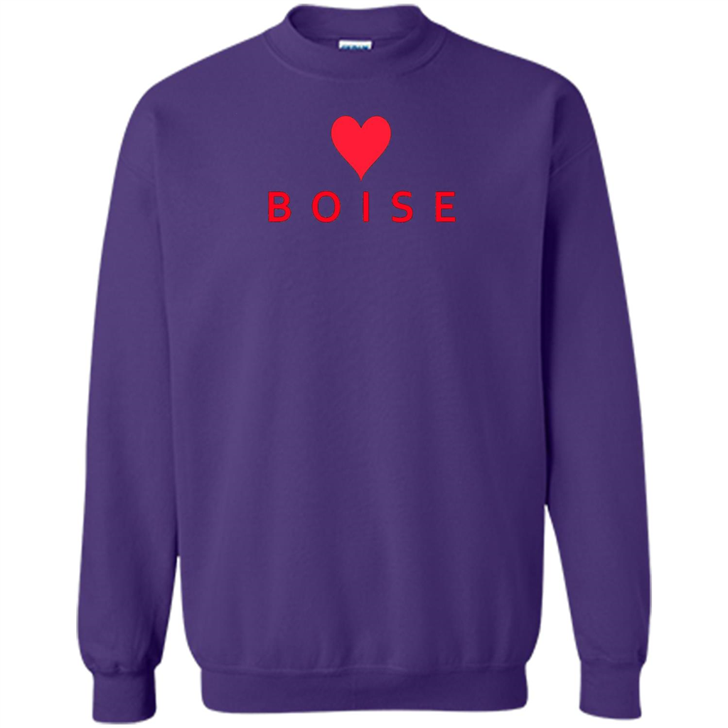 Boise Idaho With Heart Love T-shirt