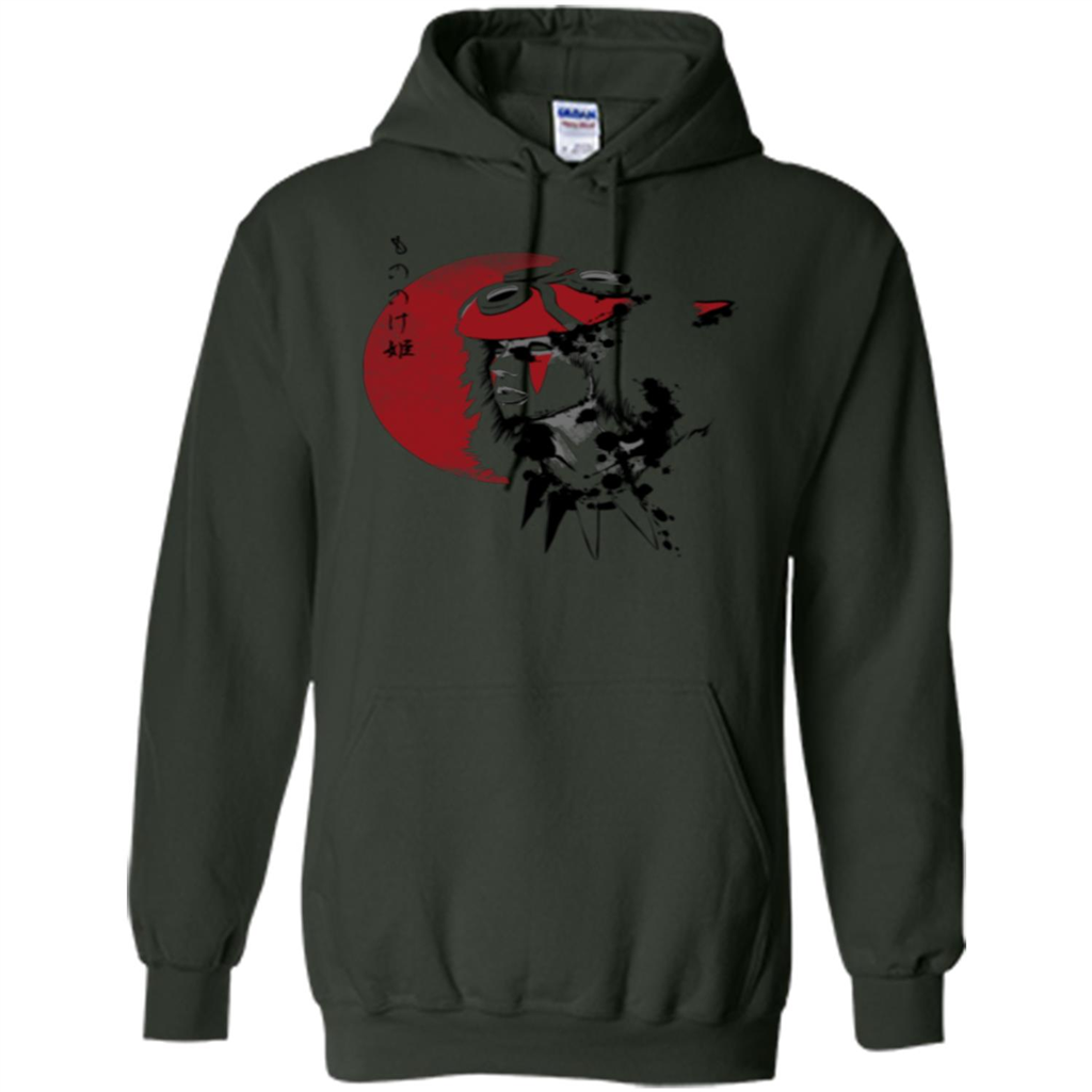 Red Sun Princess T-shirt Forest Green