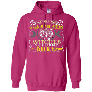 Halloween T-shirt We Are The Granddaughters Of The Witches You Could Not Burn