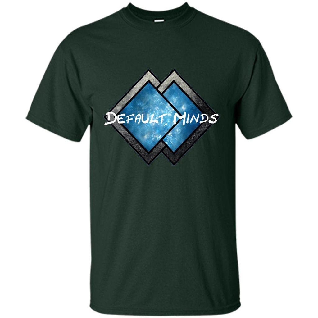 Music T-shirt Default Minds T-shirt Forest Green