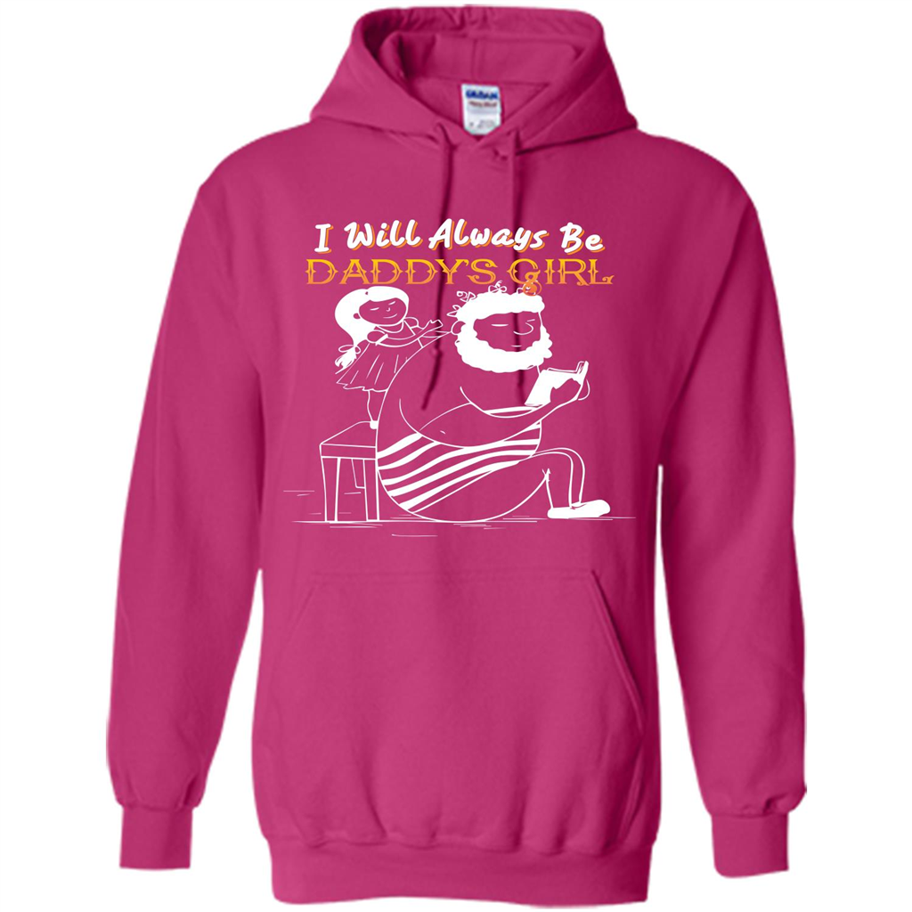 Daughter and Father T-shirt I Will Always Be Daddy‰۪s Girl T-shirt Heliconia
