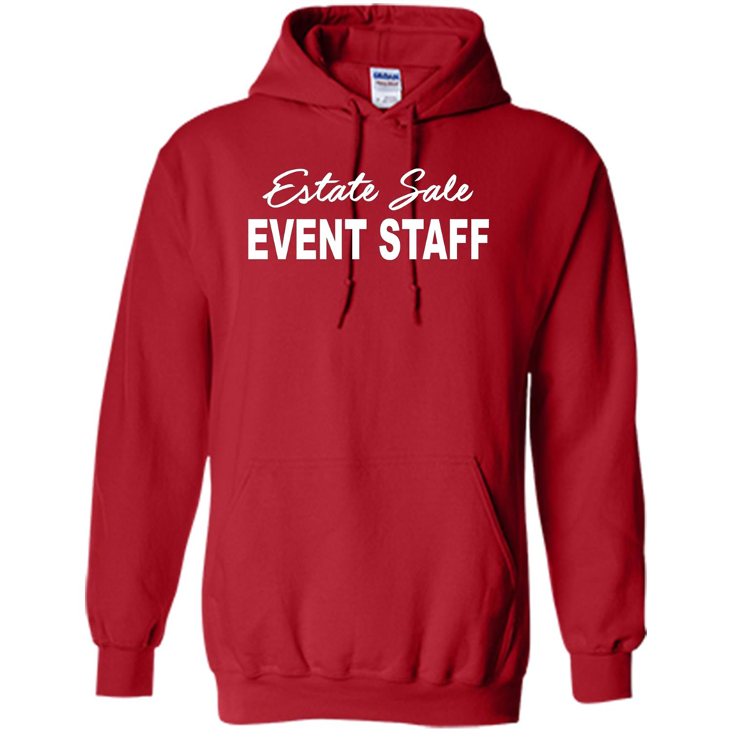 Estate Sale Event Staff T-shirt - Estate Sale T-shirts Red