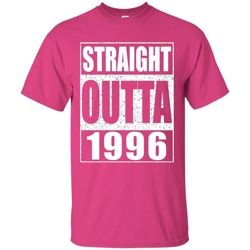 Straight Outta 1996 T-Shirt Born In 1996 Heliconia