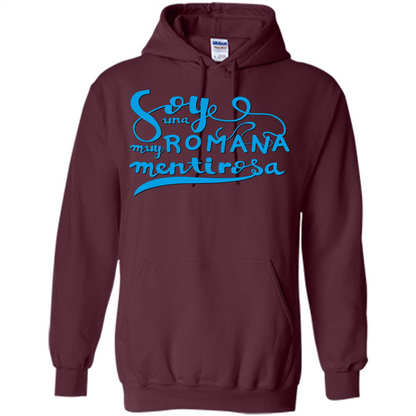Soyee Una Muy Romana Mentirosa T-Shirt Maroon