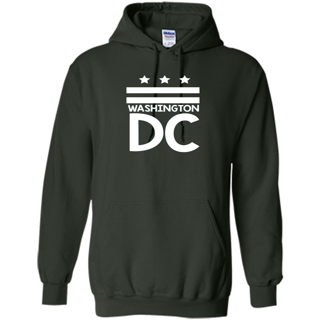 DC Flag T-shirt - Washington DC T-Shirt Forest Green