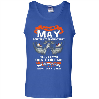 May T-shirt I Was Born In May T-shirt Royal