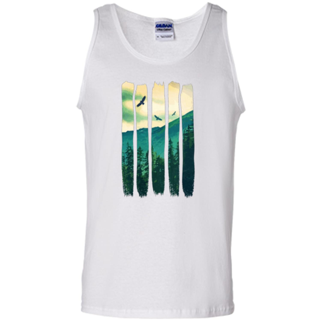 Vintage Mountain T-shirt White