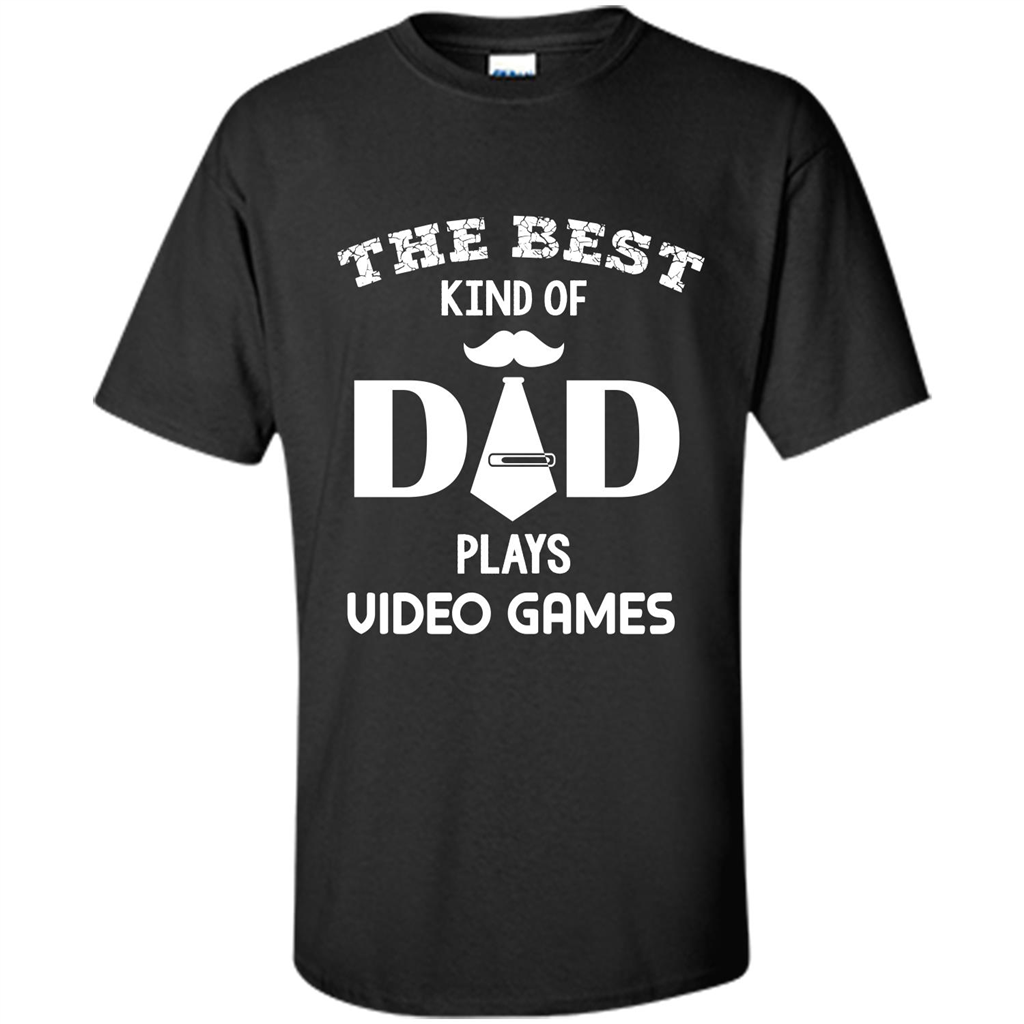 The best kind of dad plays video games Black