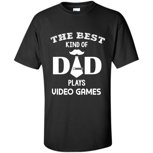 The best kind of dad plays video games Black
