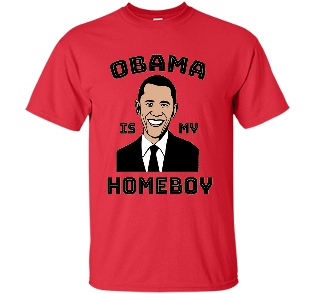 Funny Saying Barack Obama T-Shirt President Shirt cool shirt Red