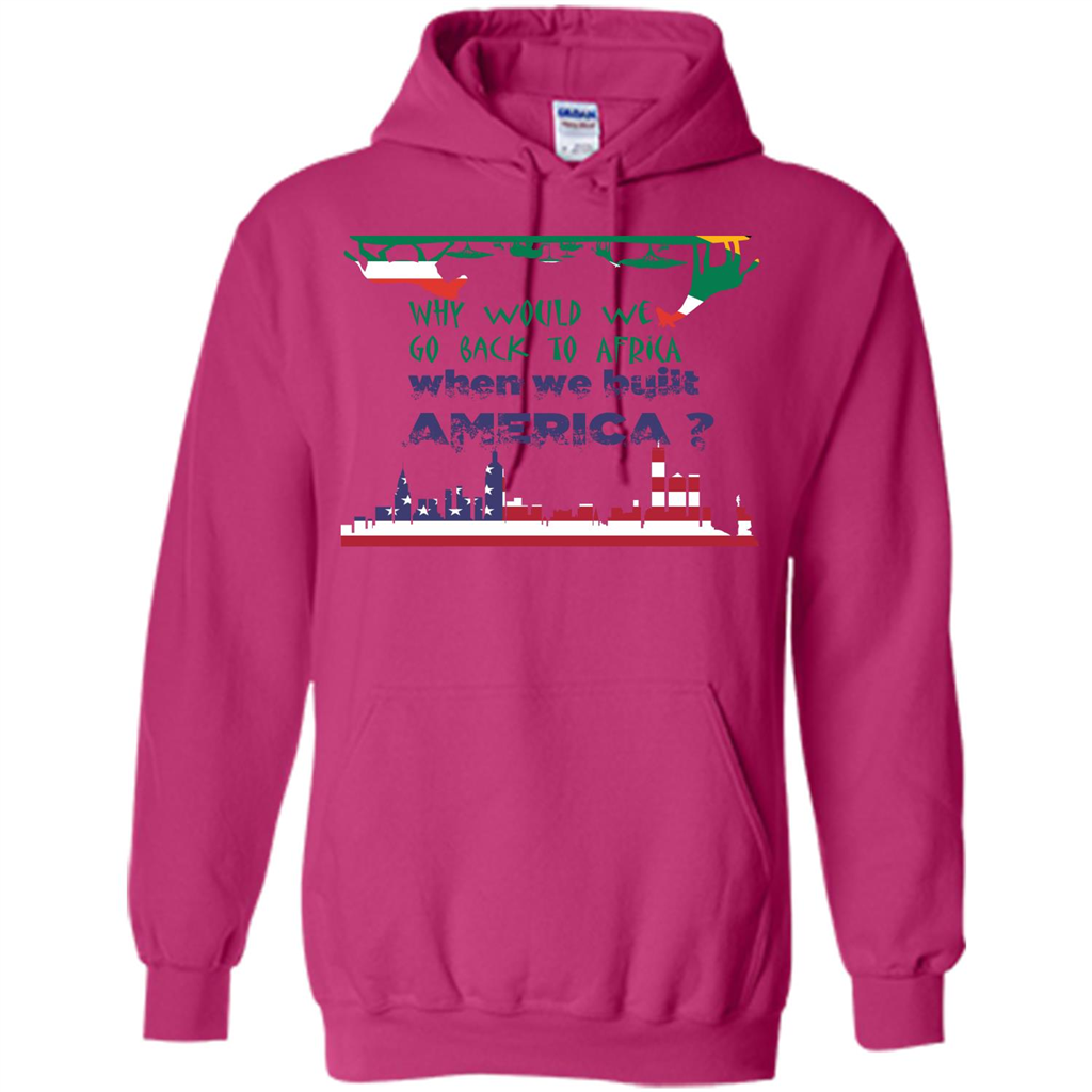 Africa - America T-shirt Build America Heliconia