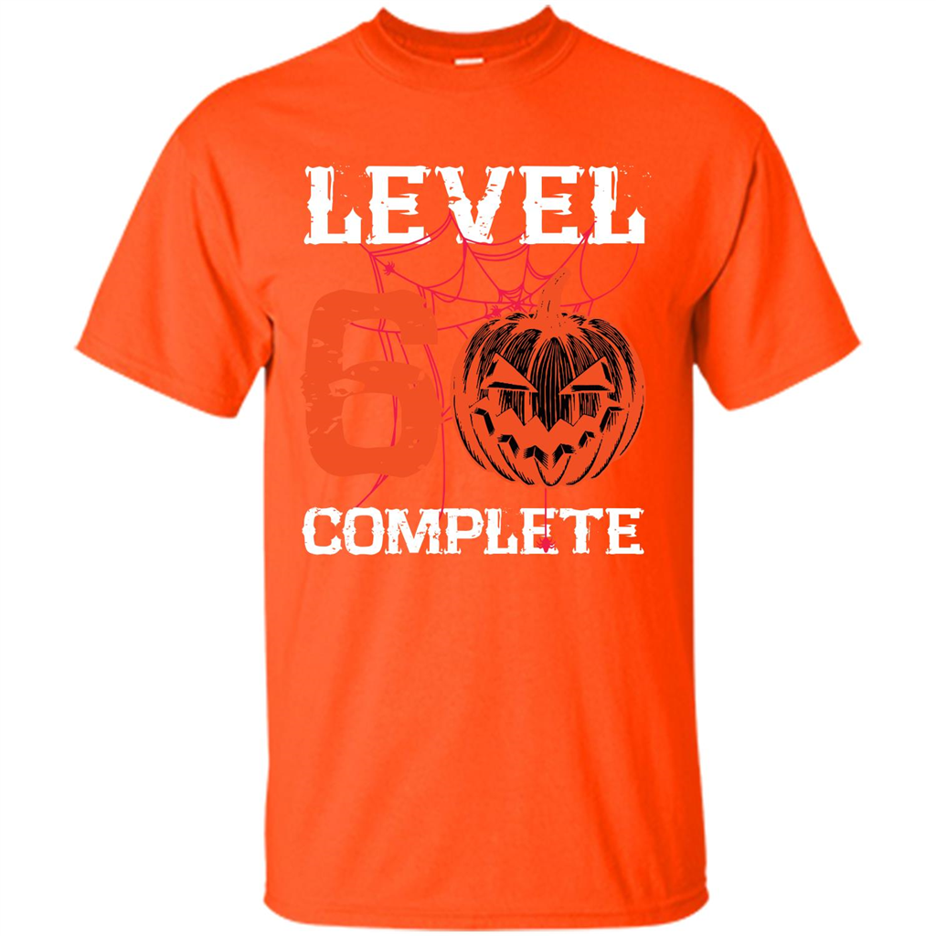 Halloween T-shirt Level 60 Complete Orange