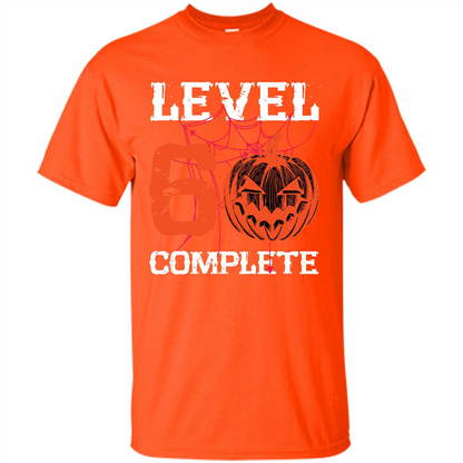 Halloween T-shirt Level 60 Complete Orange