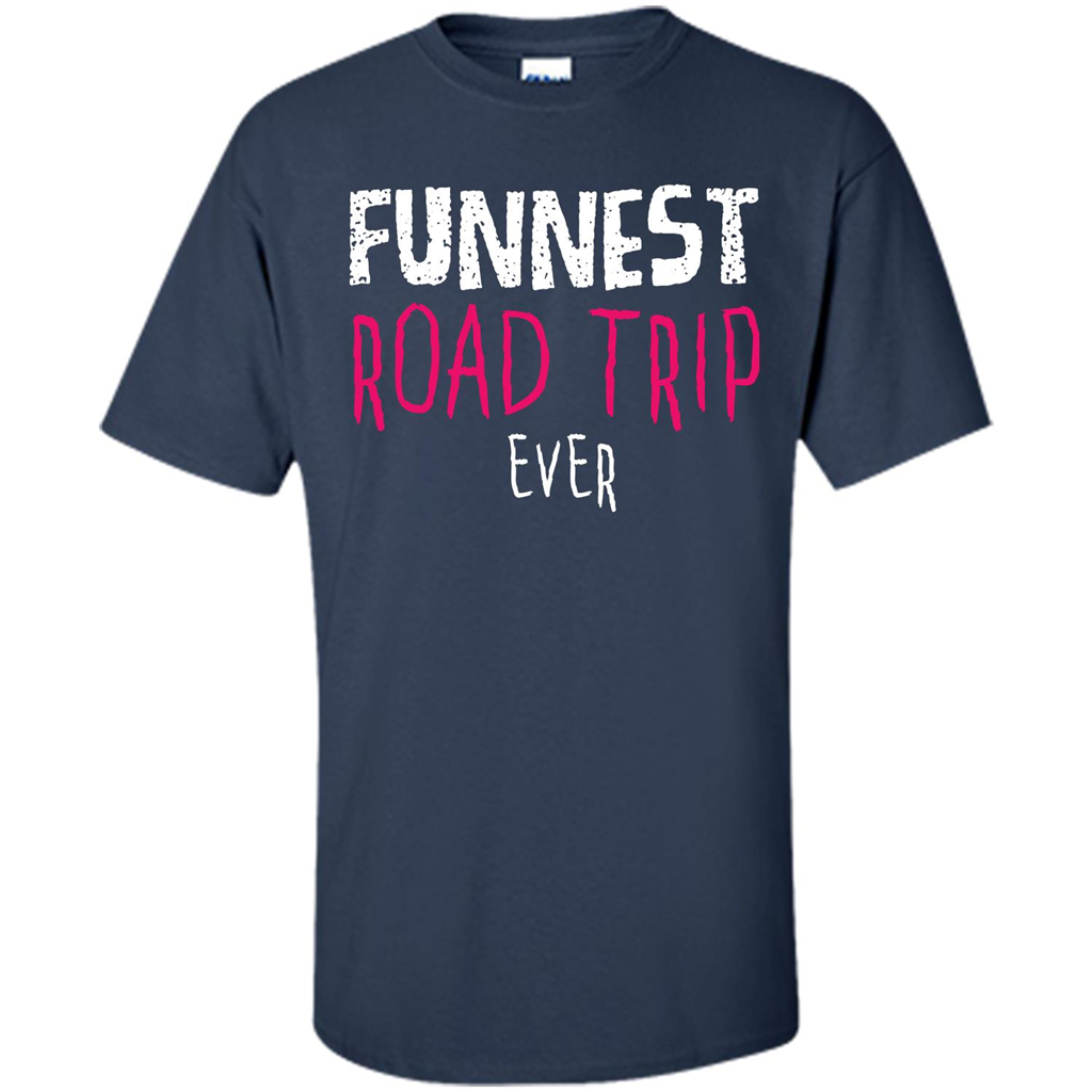 Summer. Funnest Road Trip Ever T-shirt Navy