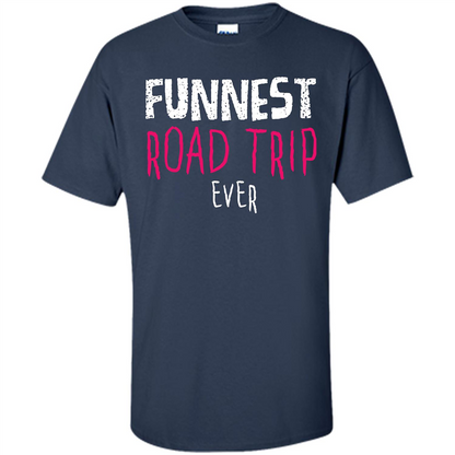 Summer. Funnest Road Trip Ever T-shirt Navy