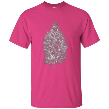 Poplar Tree T-shirt. Tree Poplar Tree Woodsman T-shirt Heliconia