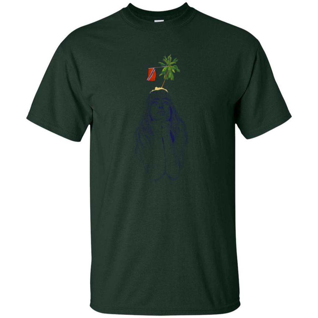 Islander T-shirt Island Girls T-shirt Forest Green