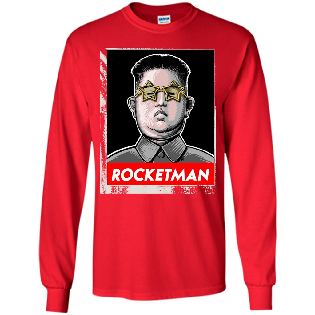 Trump Rocket Man Kim Jong Un North Korea T-shirt