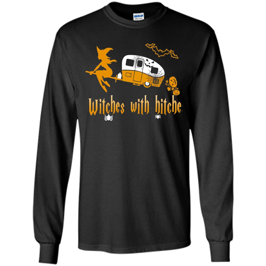 Halloween T-shirt Witches With Hitches T-shirt Black