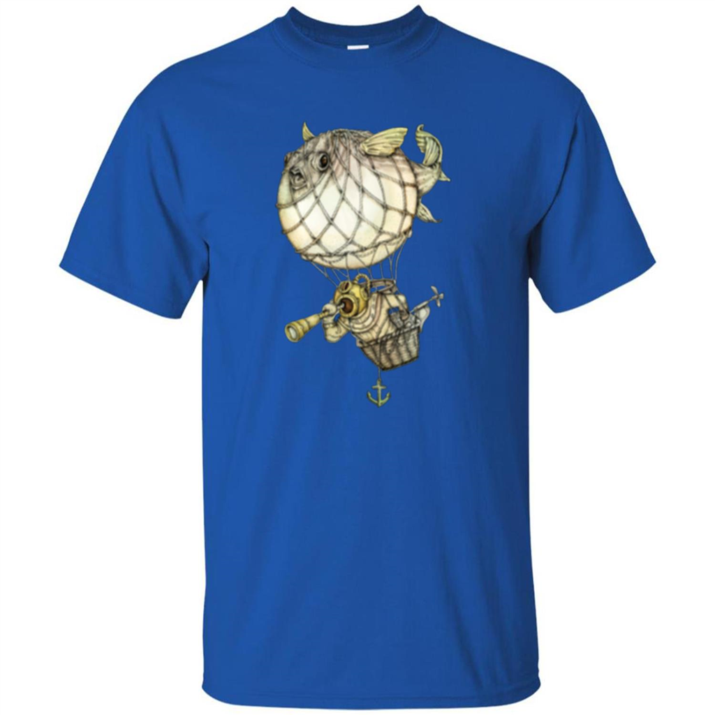 Blowfish T-shirt Captive Balloon T-shirt Royal