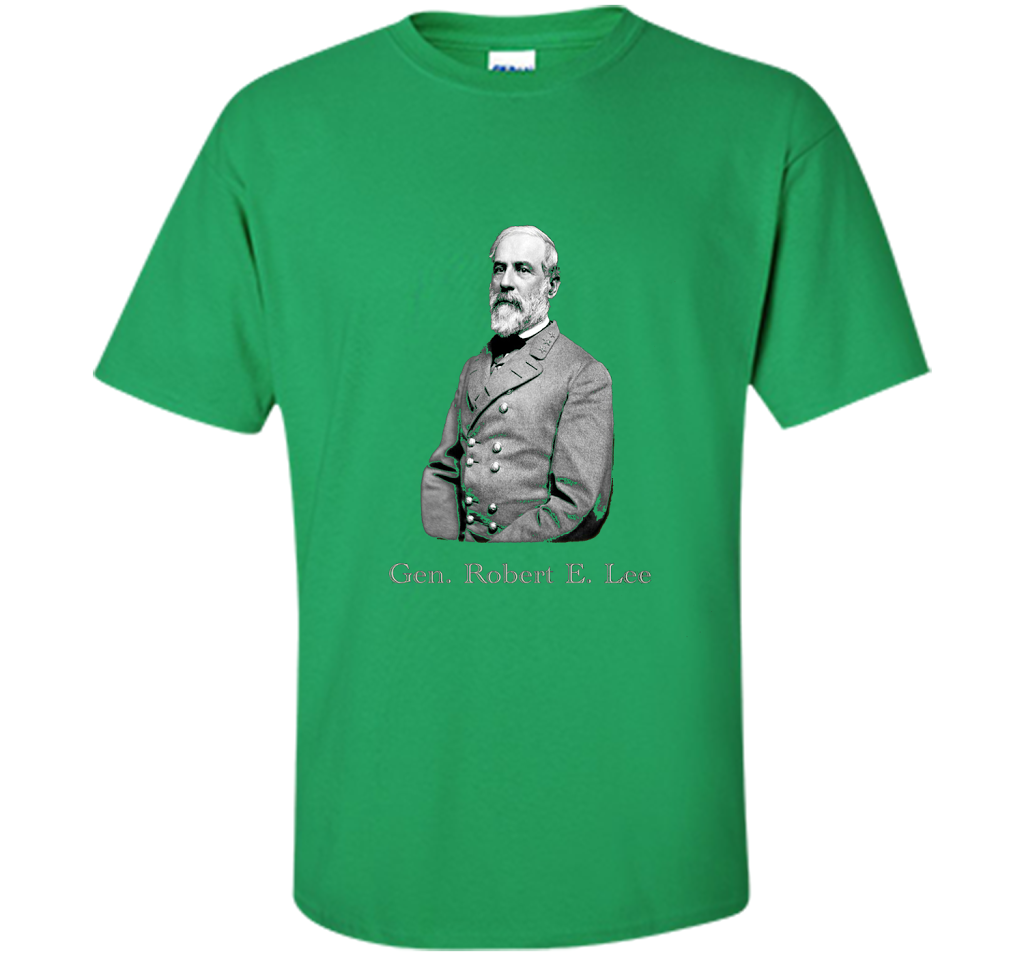 General Robert E. Lee T-shirt Irish Green