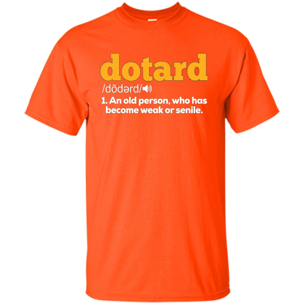 American President T-shirt Dotard Resist Trump T-shirt Orange