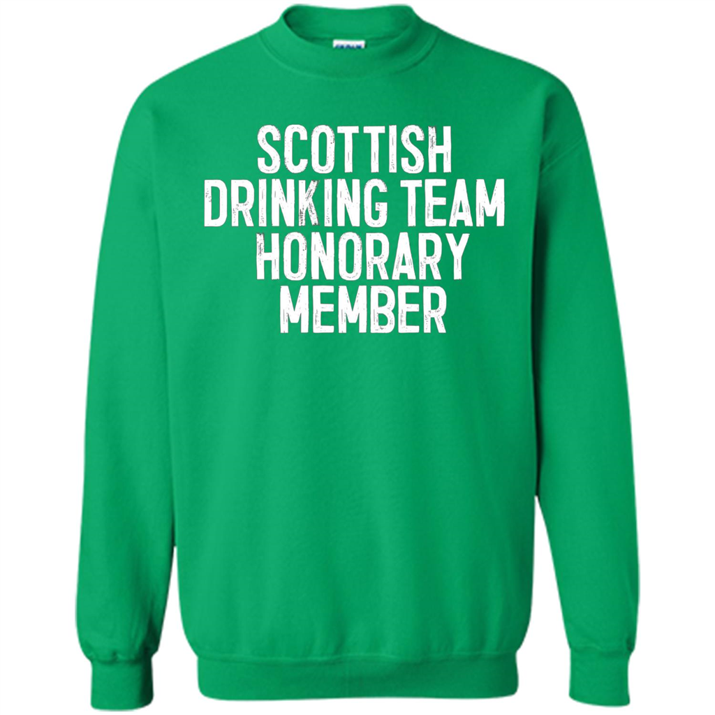 Scottish Drinking Team Honorary Member T-Shirt Irish Green