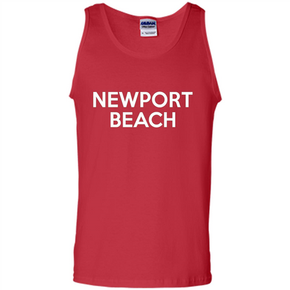 Newport Beach - California T-shirt Red