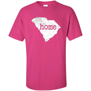 South Carolina T-hirt Distressed South Carolina Home T-shirt