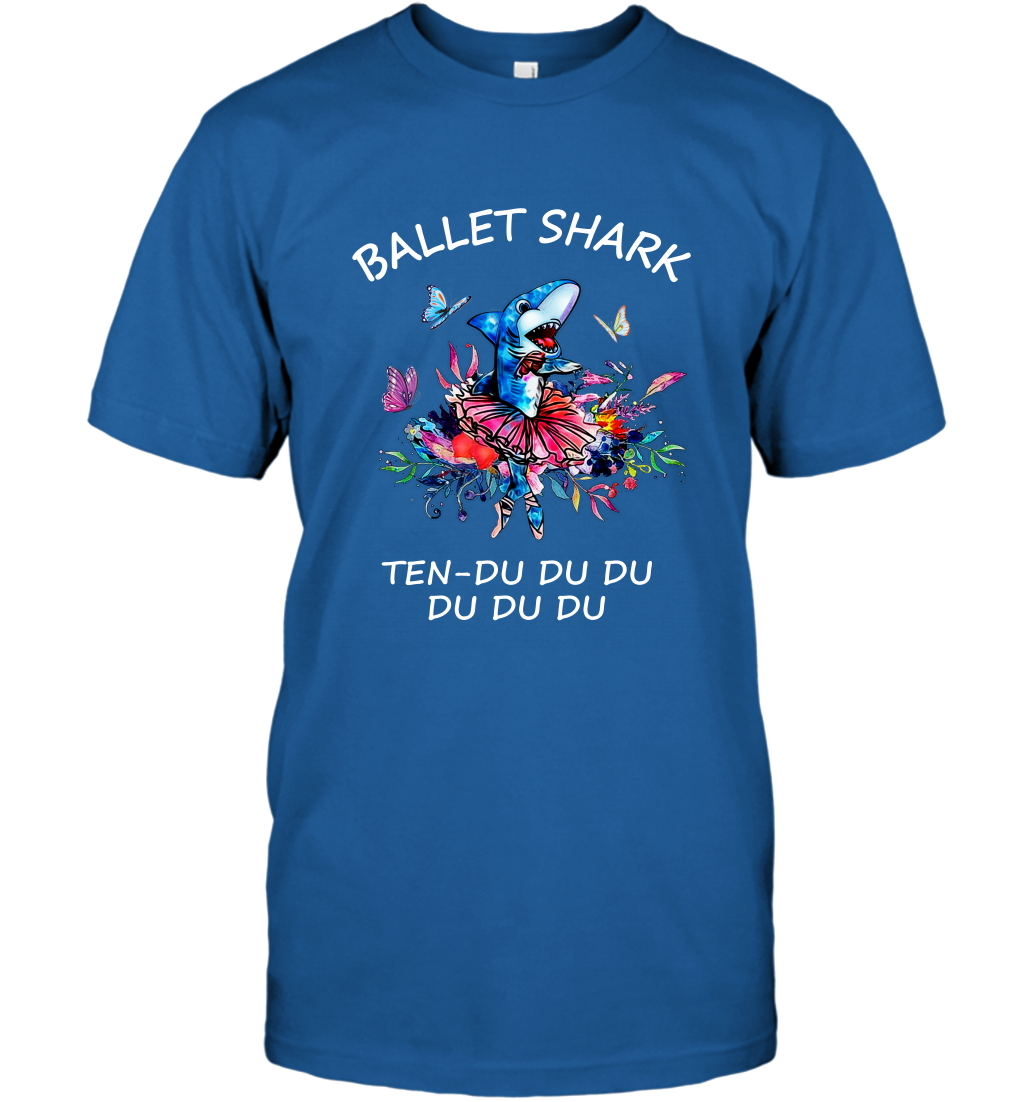 Ballet Shark Ten Duu Duu Duu Shirt T-Shirt Royal