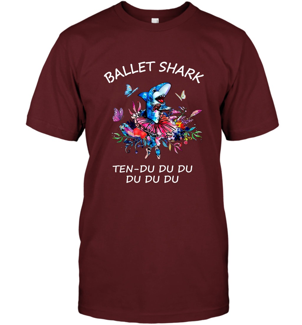 Ballet Shark Ten Duu Duu Duu Shirt T-Shirt Cardinal