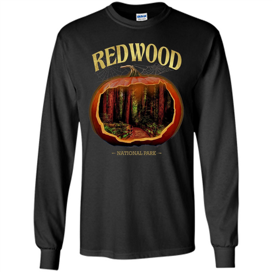 Redwood National Park T-Shirt Halloween Pumpkin Orange