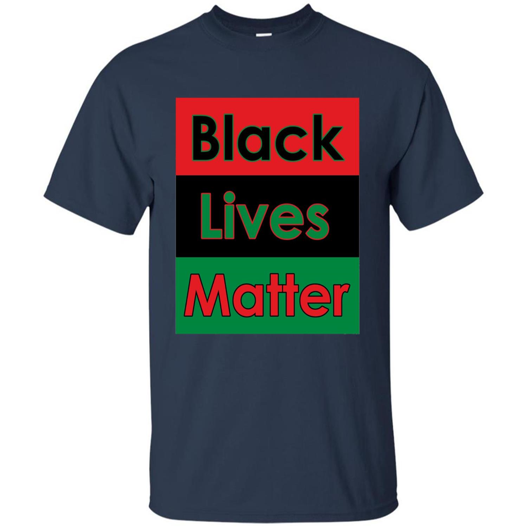 Black Lives Matter-T-shirt Navy