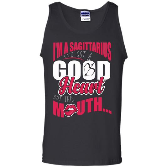 Sagittarius T-shirt Im A Sagittarius Ive Got A Good Heart Royal