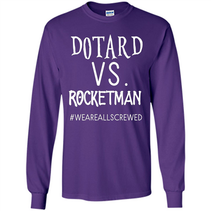 Rocketman Vs. The World Of DOTARD T-shirt Purple