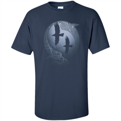 Odin's Revens T-shirt Navy