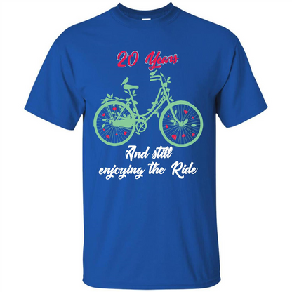 Anniversary T-shirt 20 Years And Still Enjoying The Ride Royal