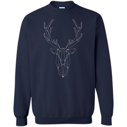 Wild Animals T-shirt Deer T-shirt Navy