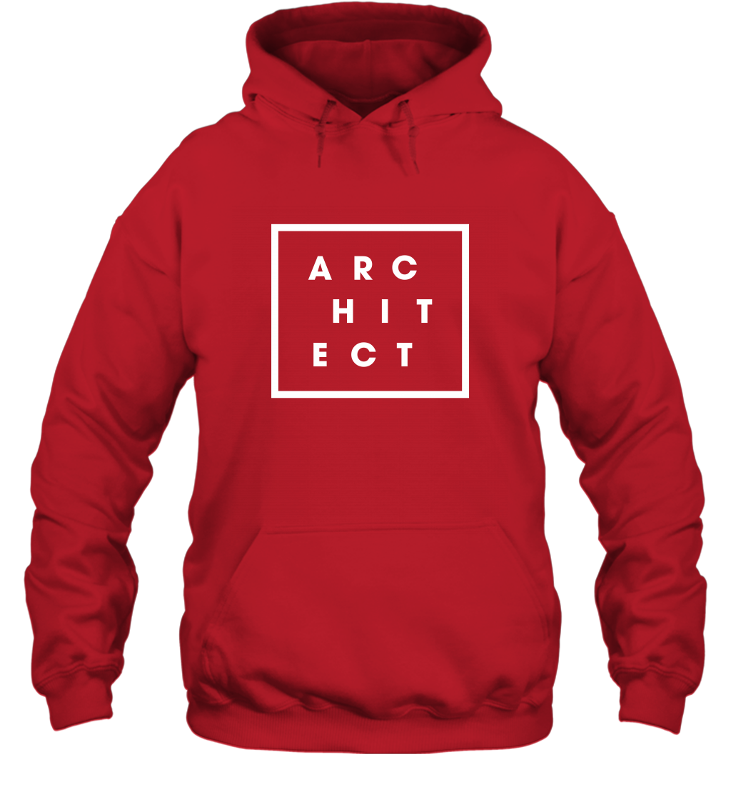 Architect Shirt Hoodie Hoodie Red