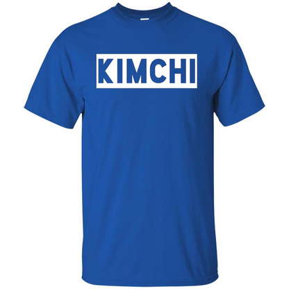 Kimchi T-shirt Korean Food Foodie T-shirt Royal