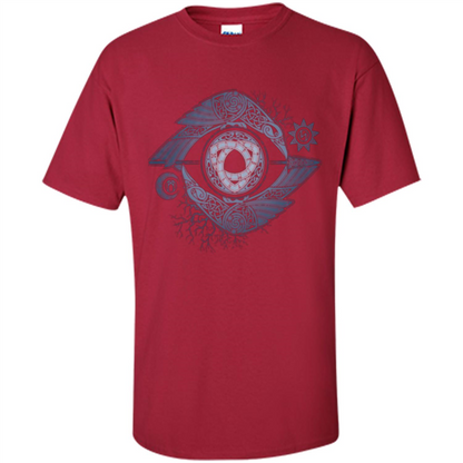 Odin's Eye T-shirt Cardinal