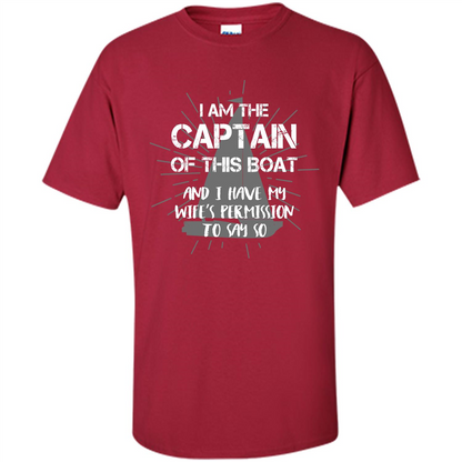 I Am The Captain Of This Boat Cardinal