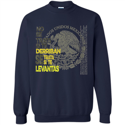 Mexican Pride With A Positive Message T-Shirt Navy