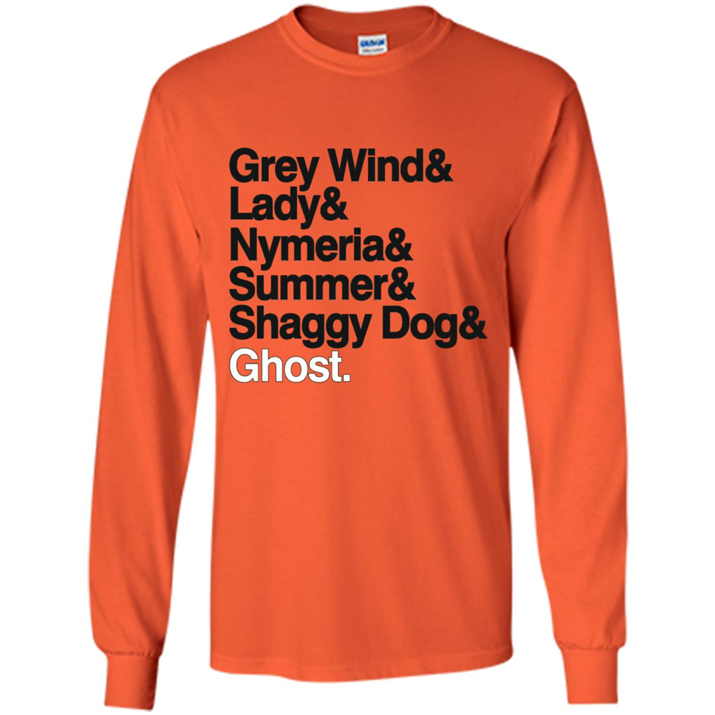 Grey Wind Lady Nymeria Summer Shaggy Dog Ghost Orange
