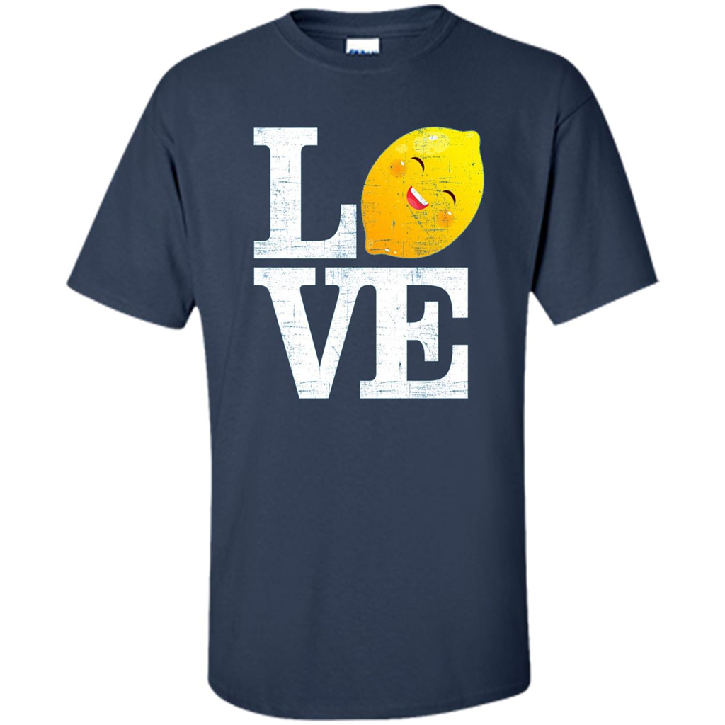 Love Happy Lemon T-Shirt Navy