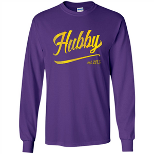 Hubby Wifey Est 2015 T-shirt