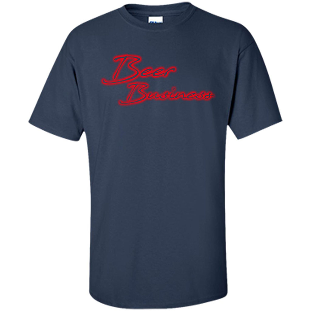Beer T-shirt Beer Business Navy