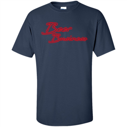 Beer T-shirt Beer Business Navy